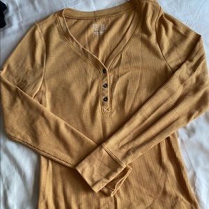 Mustard yellow long sleeve